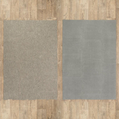 2' x 4' Gray Non Slip Rug Pad