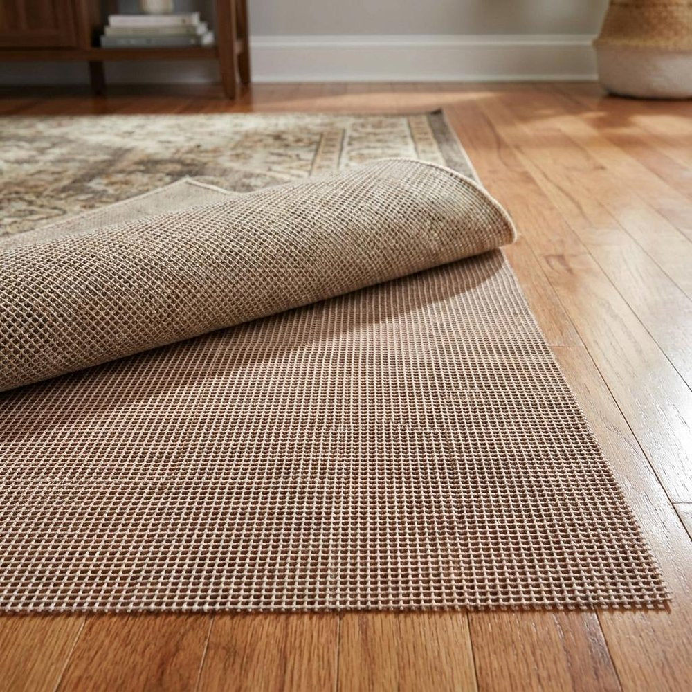 2' x 3' Brown Non Slip Indoor Outdoor Rug Pad