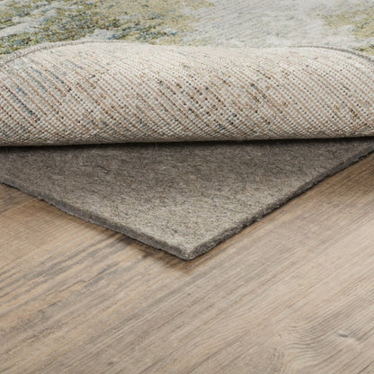 2' x 4' Gray Non Slip Rug Pad