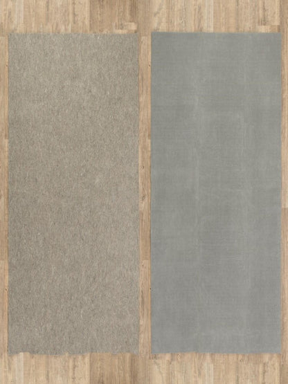 2' x 4' Gray Non Slip Rug Pad