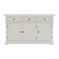 Modern Farm White Three Door Buffet Server