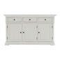 Modern Farm White Three Door Buffet Server