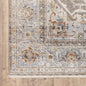 2' X 3' Blue And Gray Area Rug