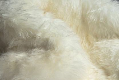 3' X 5' Trio Natural Sheepskin Area Rug