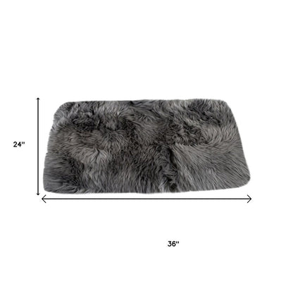 2' X 3' Gray Area Rug