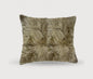18" Taupe Sheepskin Throw Pillow