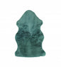 36" X 24" Emerald Faux Fur Plush Throw Blanket