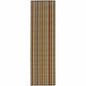8' Green Indoor Outdoor Runner Rug