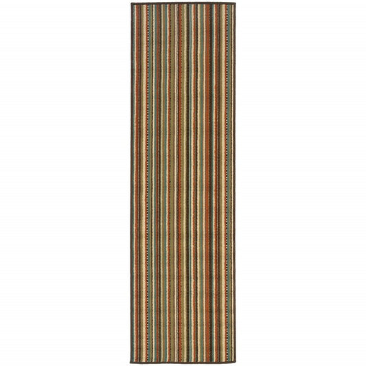 2' X 4' Green Indoor Outdoor Area Rug