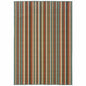 2' X 4' Green Indoor Outdoor Area Rug