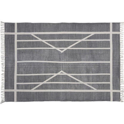 4' X 6' Gray Area Rug