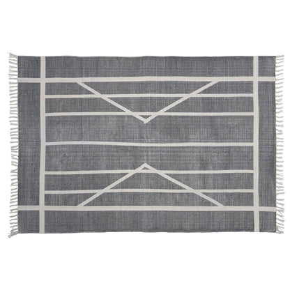 4' X 6' Gray Area Rug