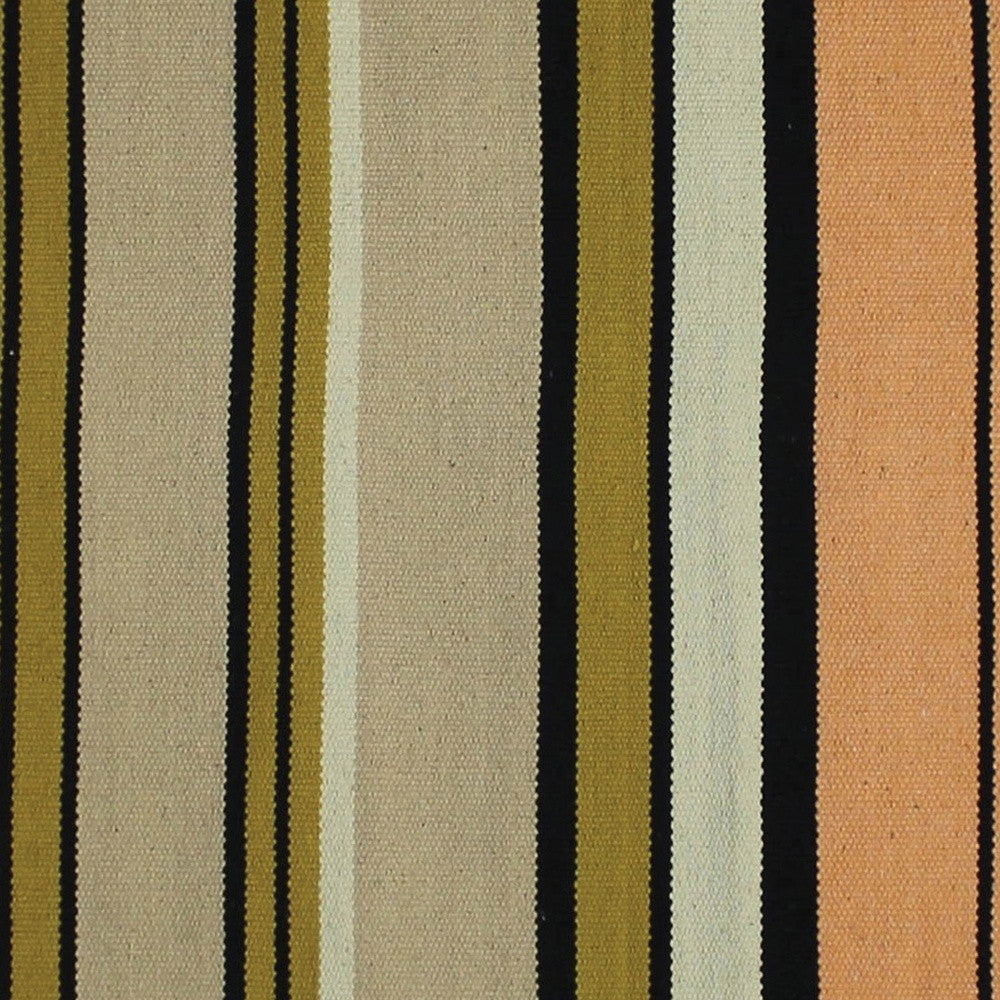 3' X 8' Multicolored Stripes Runner Rug