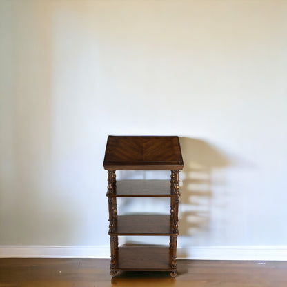 24" Brown Standing Desk