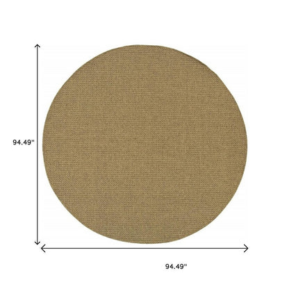 2' X 4' Tan Indoor Outdoor Area Rug