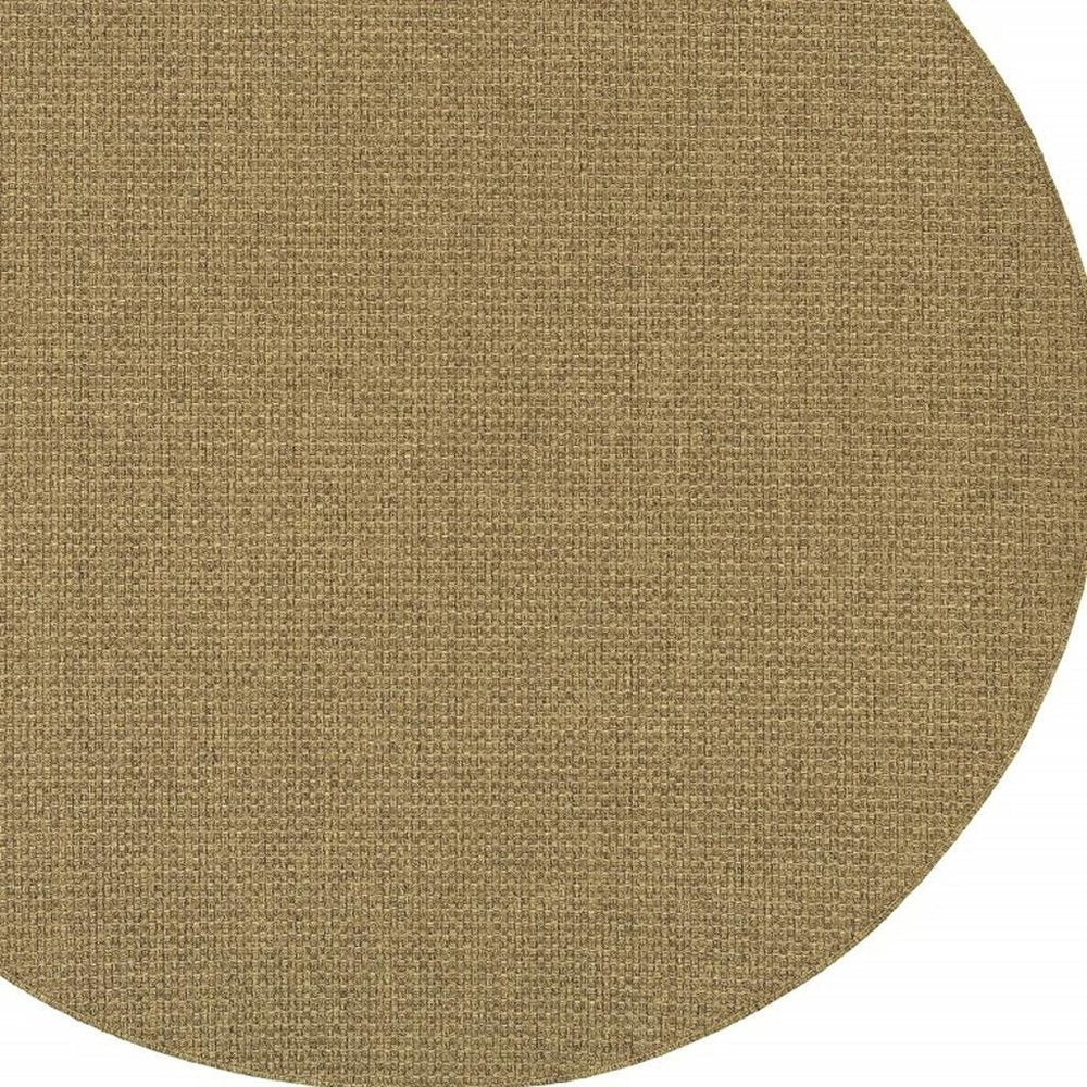 2' X 4' Tan Indoor Outdoor Area Rug