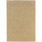 2' X 4' Beige Chevron Indoor Outdoor Area Rug
