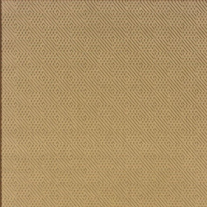 8' X 13' Beige Indoor Outdoor Area Rug