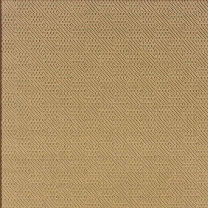 8' X 13' Beige Indoor Outdoor Area Rug