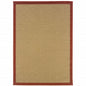 8' X 13' Beige Indoor Outdoor Area Rug