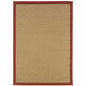 8' X 13' Beige Indoor Outdoor Area Rug