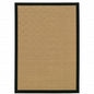 5' X 8' Beige And Black Indoor Outdoor Area Rug