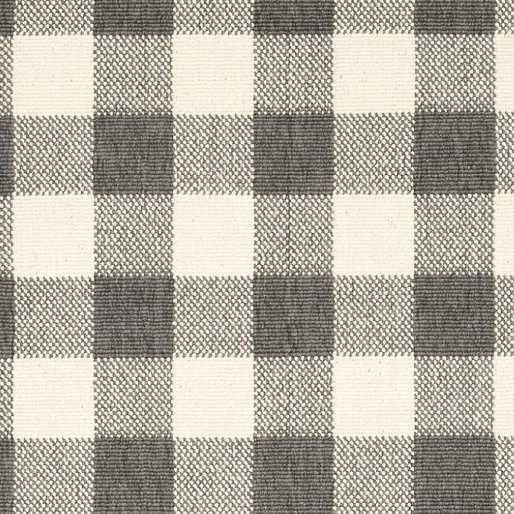 4' X 6' Gray and Ivory Indoor Outdoor Area Rug