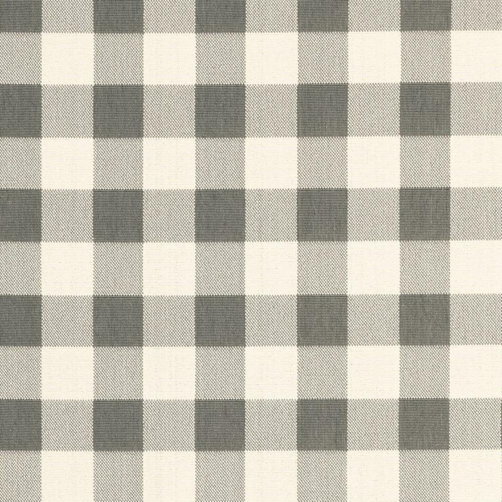 4' X 6' Gray and Ivory Indoor Outdoor Area Rug
