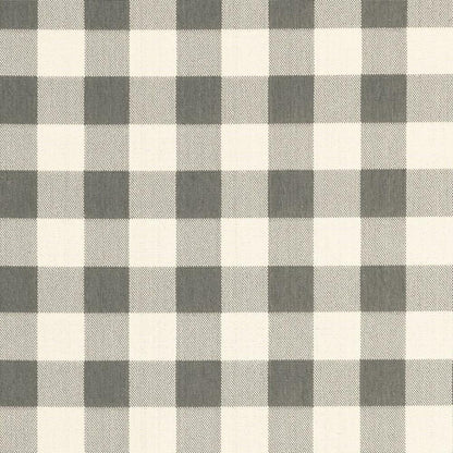 4' X 6' Gray and Ivory Indoor Outdoor Area Rug