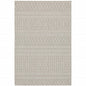 3' X 5' Gray And Ivory Indoor Outdoor Area Rug