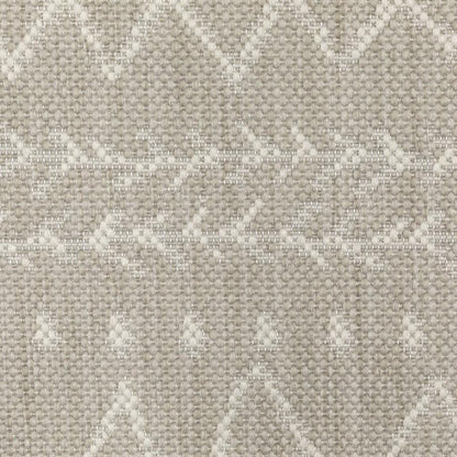 3' X 5' Gray And Ivory Indoor Outdoor Area Rug