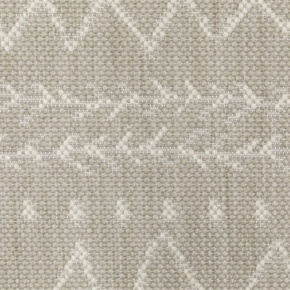 3' X 5' Gray And Ivory Indoor Outdoor Area Rug