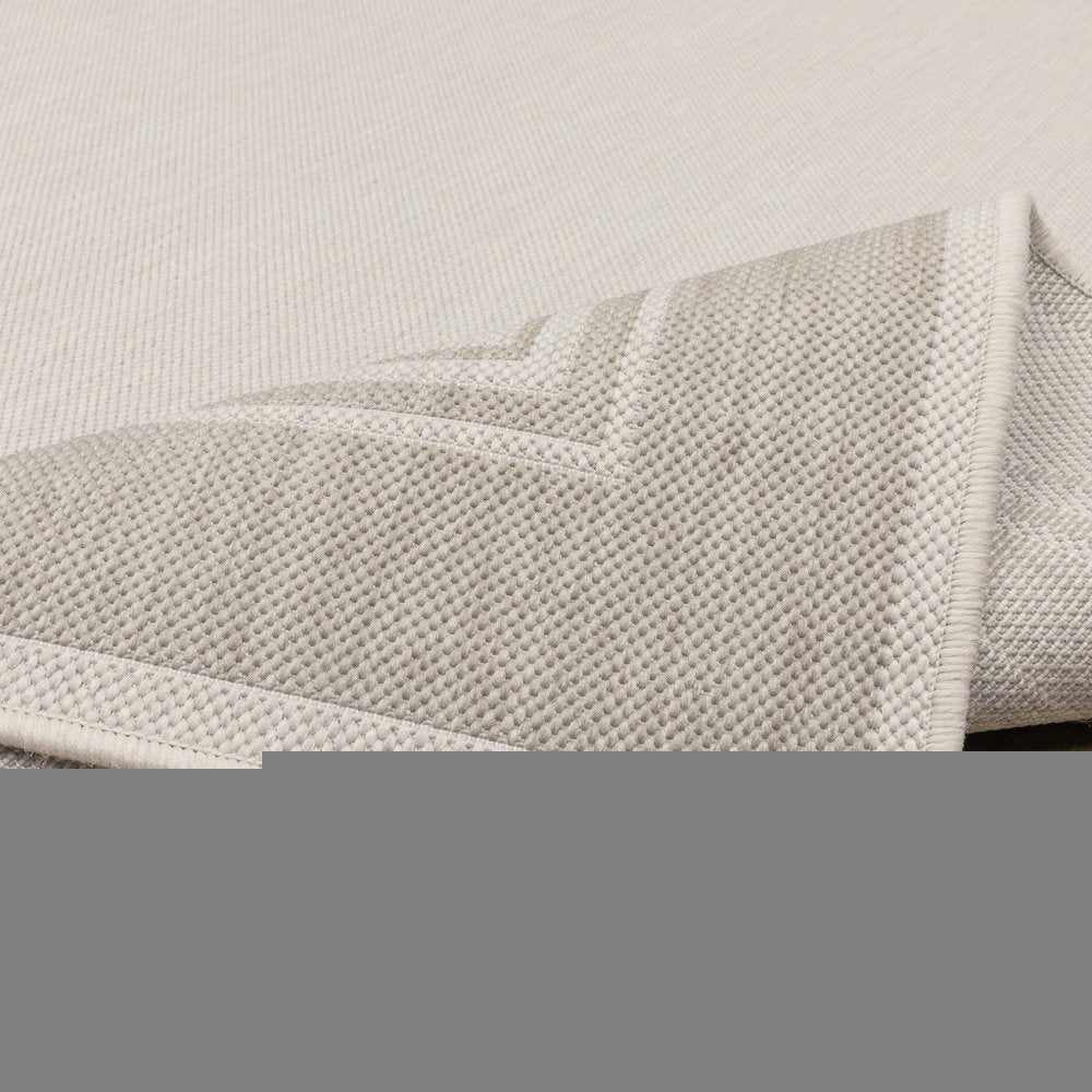 3' X 5' Gray And Ivory Indoor Outdoor Area Rug