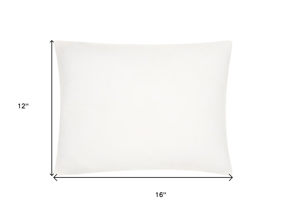 12" X 16" Choice White Throw Pillow Insert