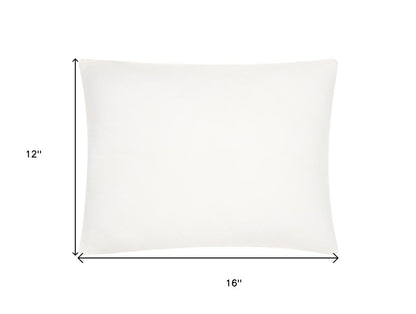 12" X 16" Choice White Throw Pillow Insert