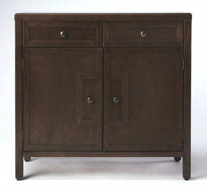 Imperial Coffee Console Cabinet