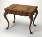 39" Brown Wood Coffee Table With Drawer