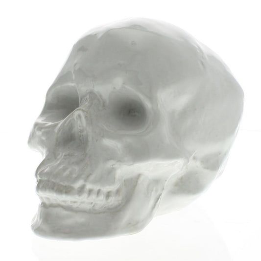 6" White Ceramic Tabletop Sculpture