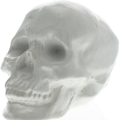 6" White Ceramic Tabletop Sculpture