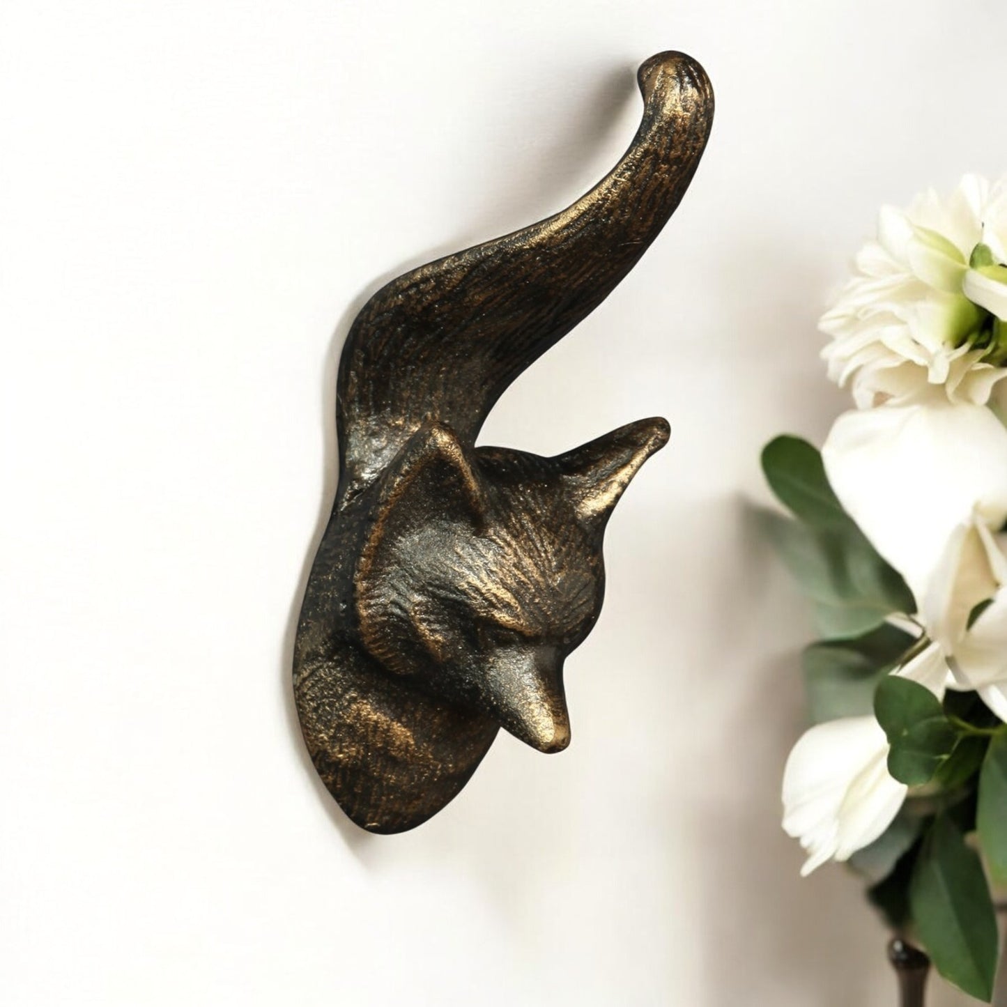 5" Brass Cast Iron Tabletop Sculpture