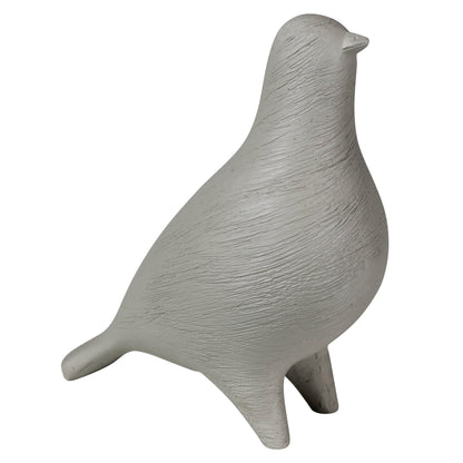 Jumbo Textured Ceramic Bird Sculpture