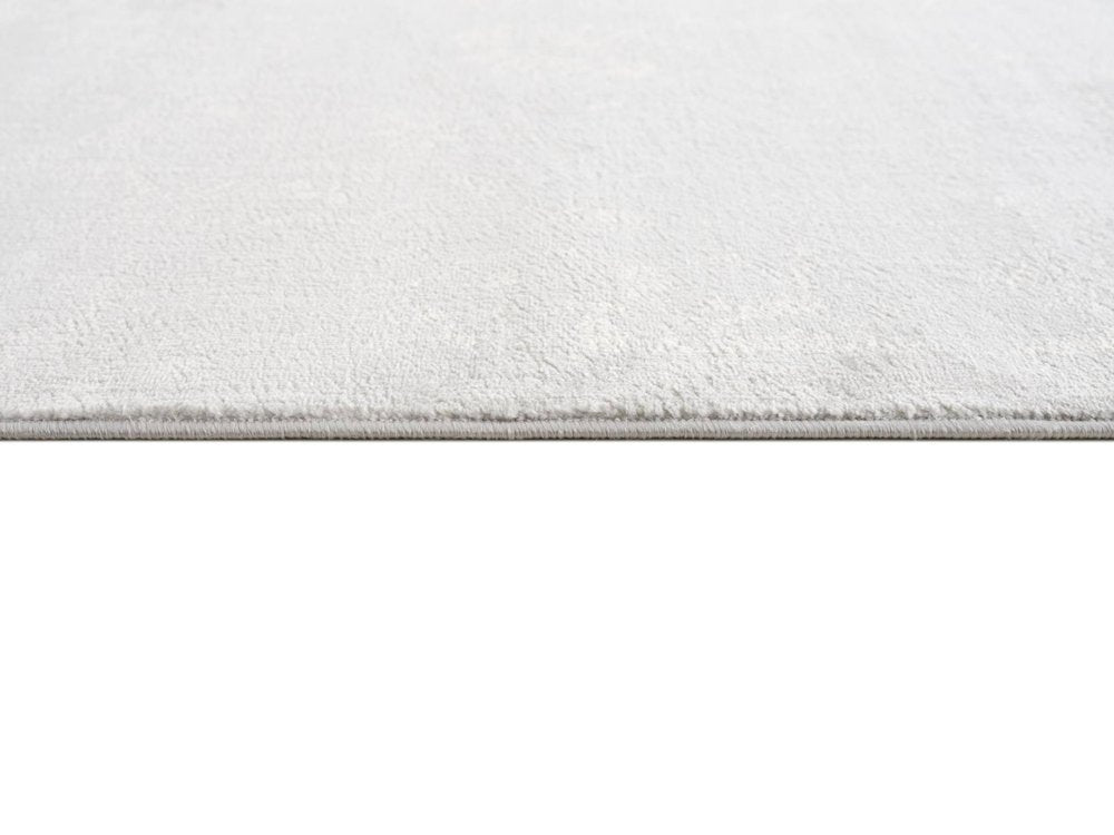 2' X 3' Modern Gray Distressed Scatter Rug