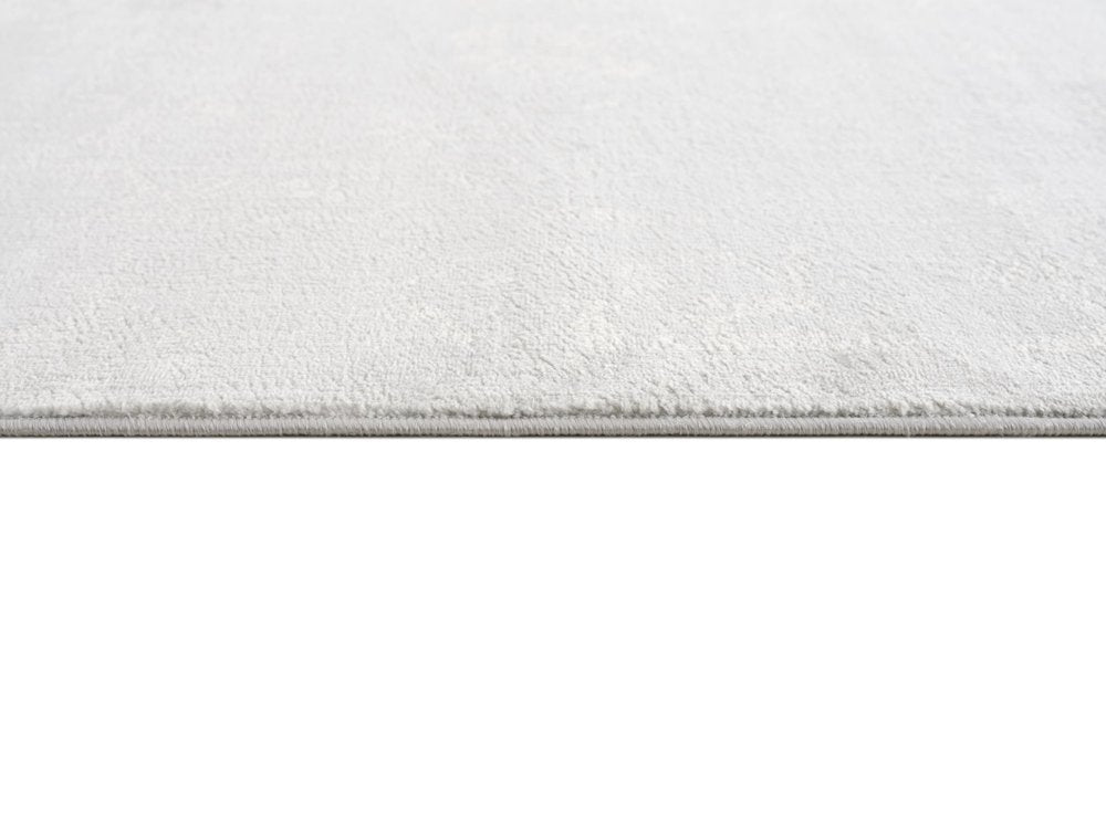 5' X 8' Modern Gray Distressed Area Rug