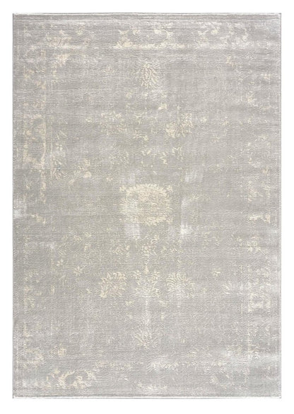 2' X 3' Modern Gray Distressed Scatter Rug