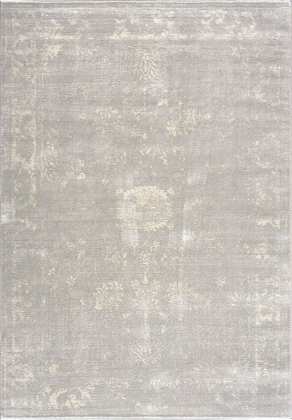 2' X 3' Modern Gray Distressed Scatter Rug