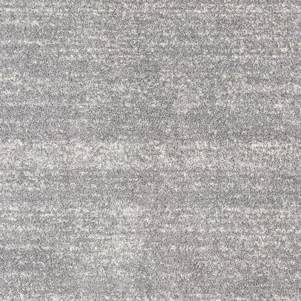 8' X 11' Gray Modern Bordered Area Rug