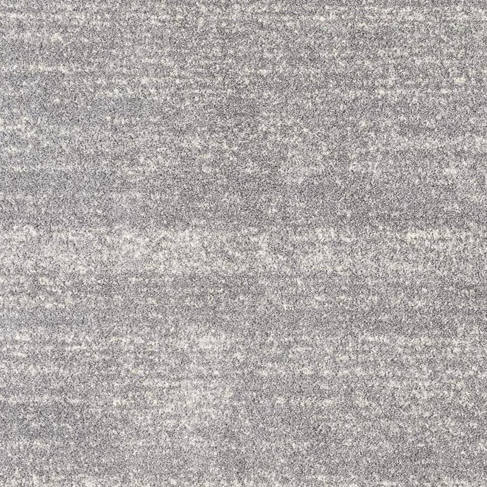 4' X 6' Gray Modern Bordered Area Rug