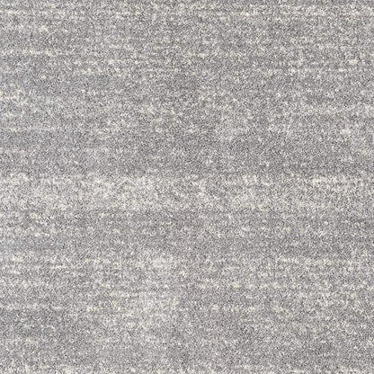 4' X 6' Gray Modern Bordered Area Rug