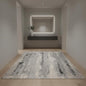 4' X 6' Gray Modern Abstract Area Rug