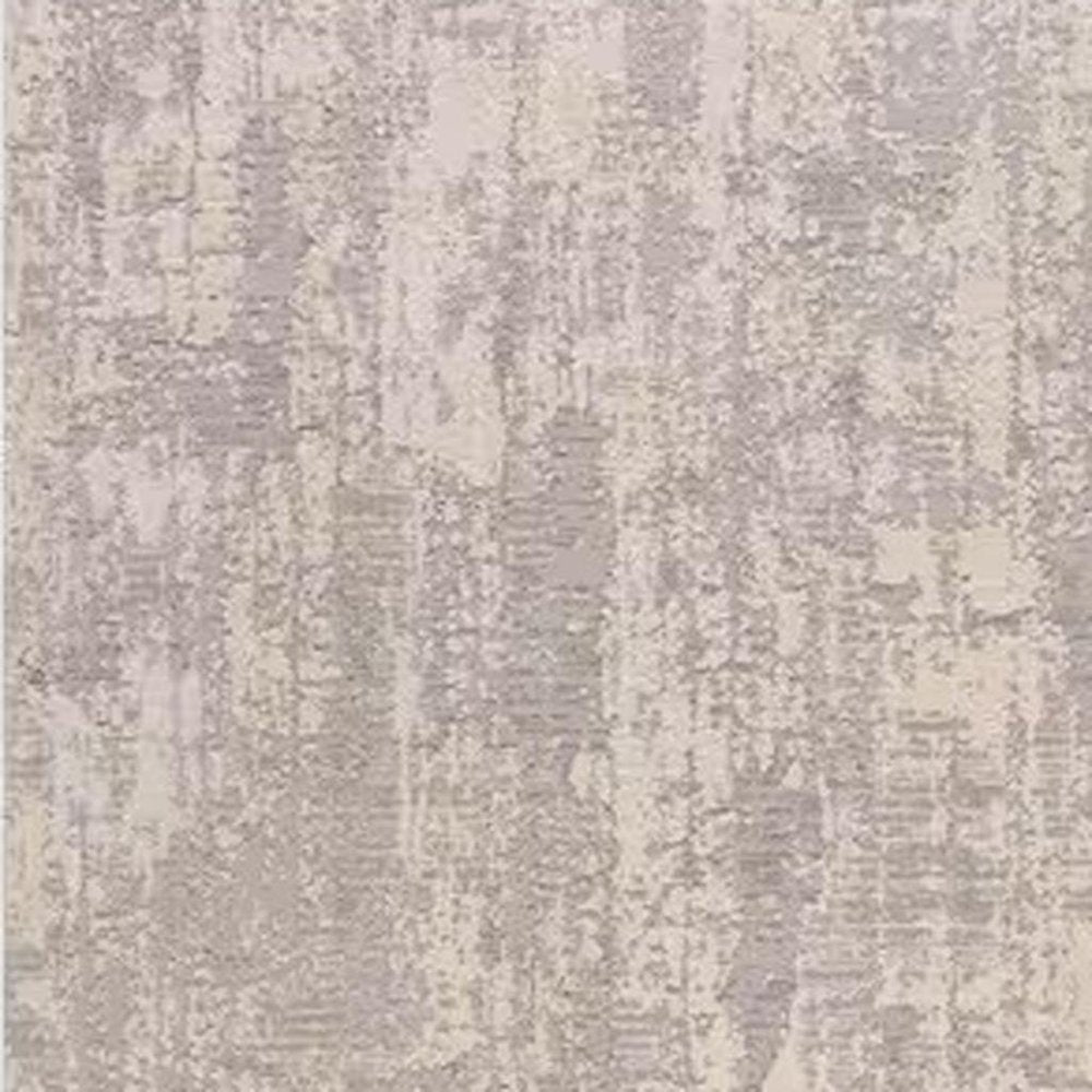 3' X 5' Gray Abstract Dhurrie Area Rug